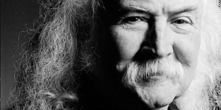American singer-songwriter David Crosby, Rome, Italy, 2013. (Photo by Luciano Viti/Getty Images)