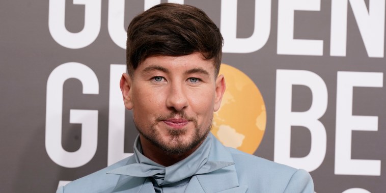 Barry Keoghan arrives at the 80th annual Golden Globe Awards at the Beverly Hilton Hotel on Tuesday, Jan. 10, 2023, in Beverly Hills, Calif.