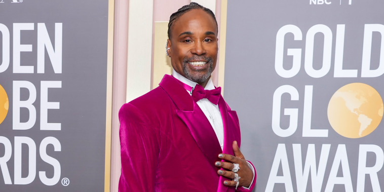 Billy Porter at the 80th Annual Golden Globe Awards at The Beverly Hilton on Jan. 10, 2023 in Beverly Hills, California.