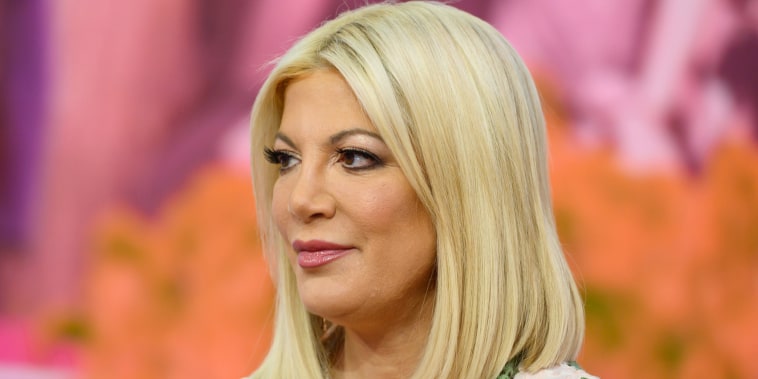 Tori Spelling on the TODAY show on August 5, 2019.