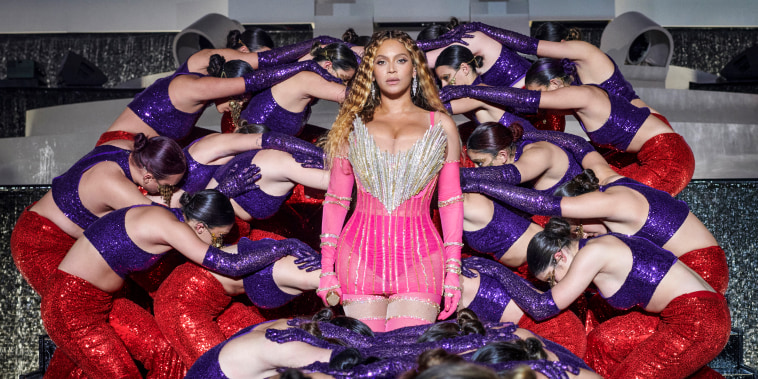 Beyoncé performs at Atlantis The Royal on Jan. 21, 2023 in Dubai, United Arab Emirates.