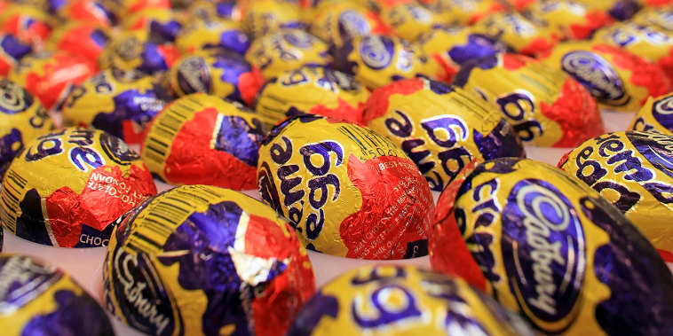 Cadbury's Creme Eggs.
