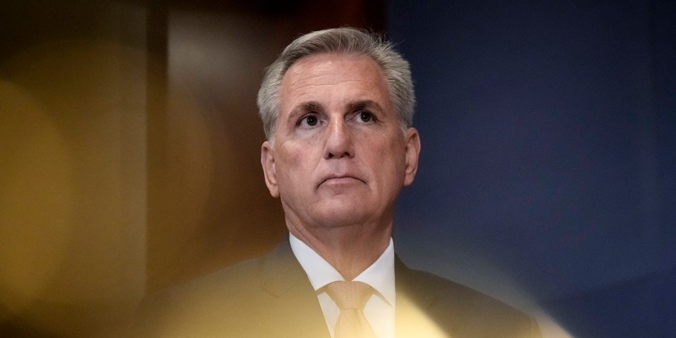 Speaker of the House Kevin McCarthy.
