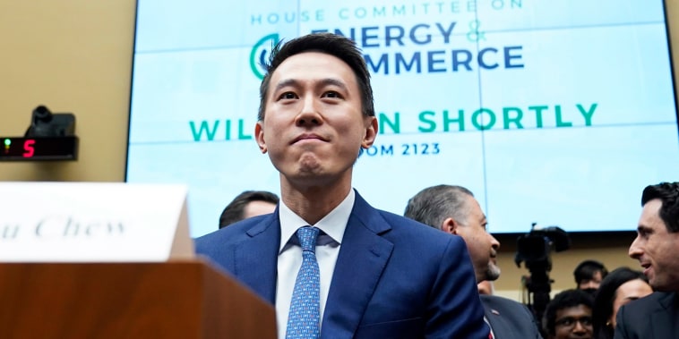 TikTok CEO Shou Zi Chew prepares to testify at House Energy and Commerce Committee hearing