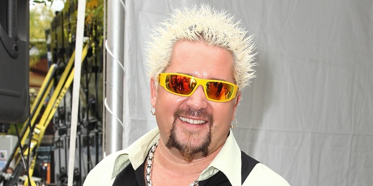 Guy Fieri at a grill-off for the 2009 Food Network NYC Wine & Food Festival on October 9, 2009 in NYC.