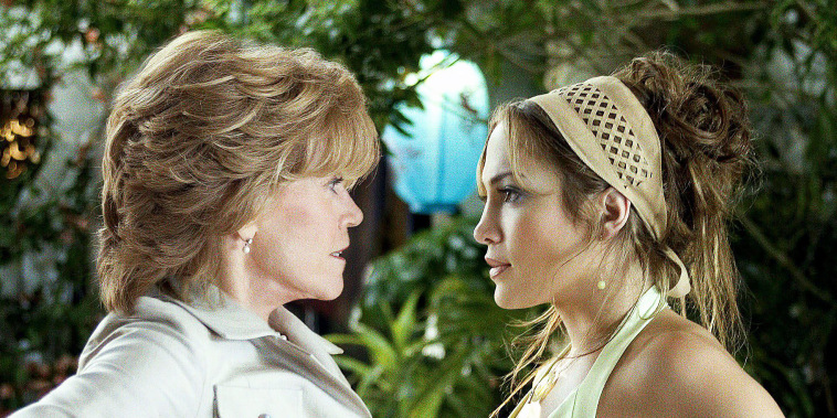 Jane Fonda and Jennifer Lopez in "Monster-In-Law."