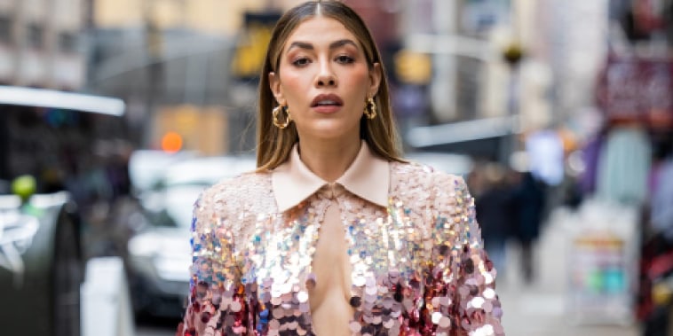 Michelle Salas en las calles de Nueva York. 