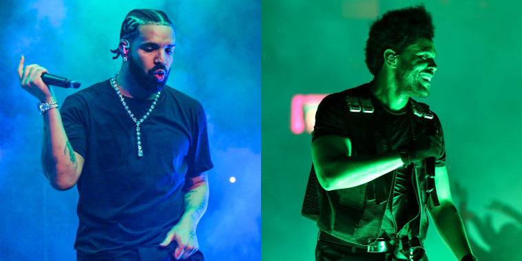 Drake; The Weeknd.