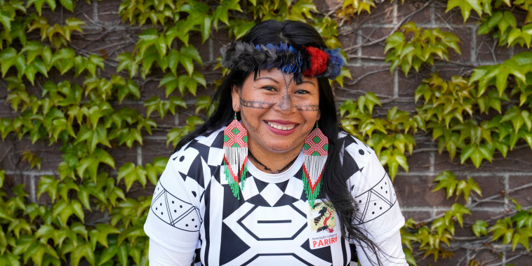 Munduruku leader Alessandra Korap in San Francisco