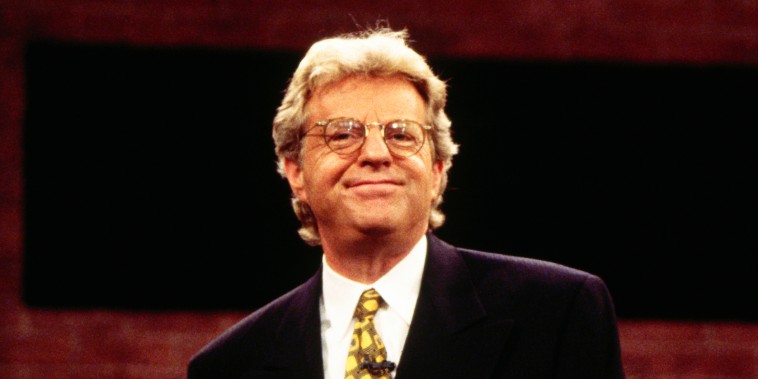 Talk show host Jerry Springer.