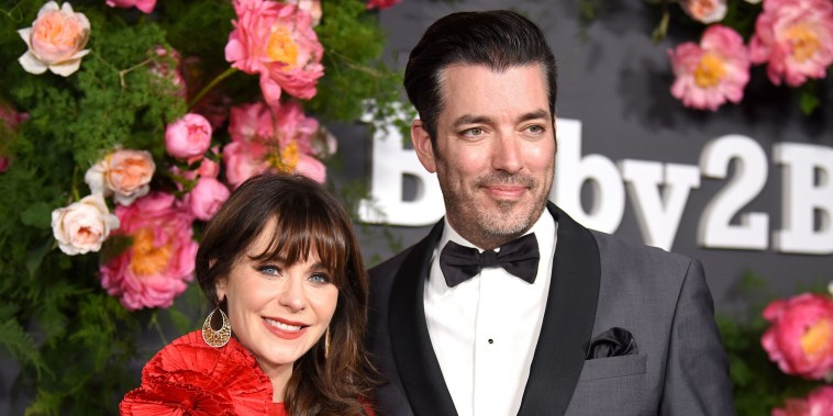 Zooey Deschanel and Jonathan Scott