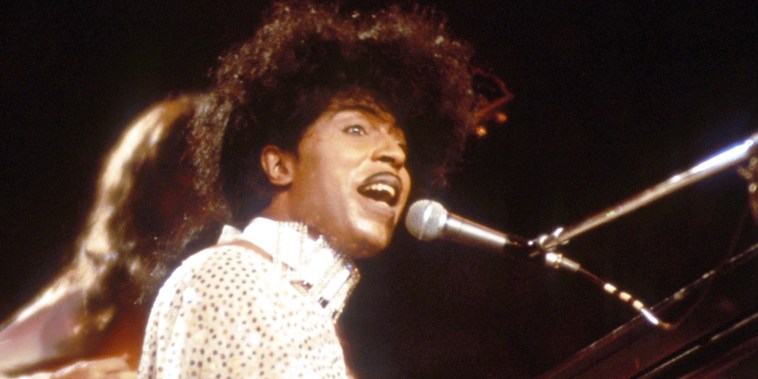 Little Richard performs in New York