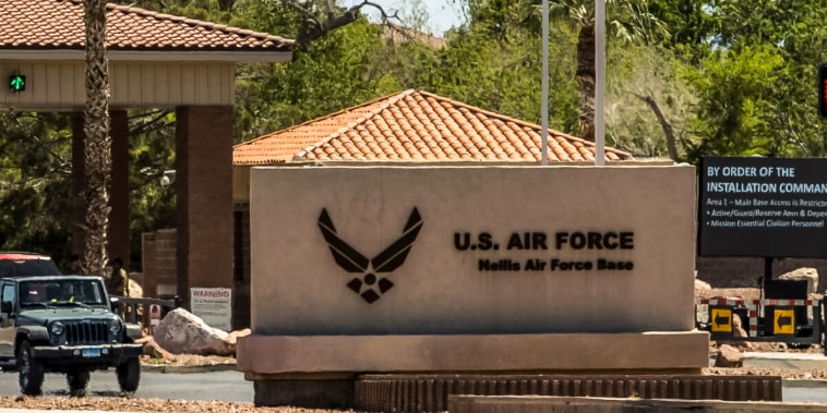 Nellis Air Force Base in Las Vegas