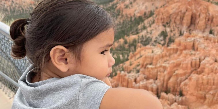 2-year-old Journey Castillo is visiting every U.S. National Park.