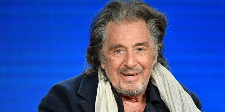 Al Pacino at the "Hunters" panel during the 2020 Winter TCA Tour on Jan. 14, 2020 in Pasadena, California.