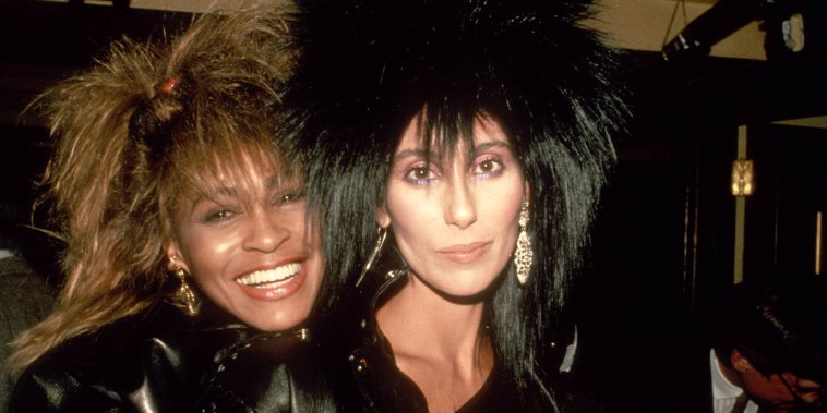 Tina Turner with Cher