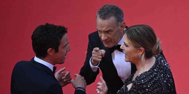 Tom Hanks and Rita Wilson Cannes