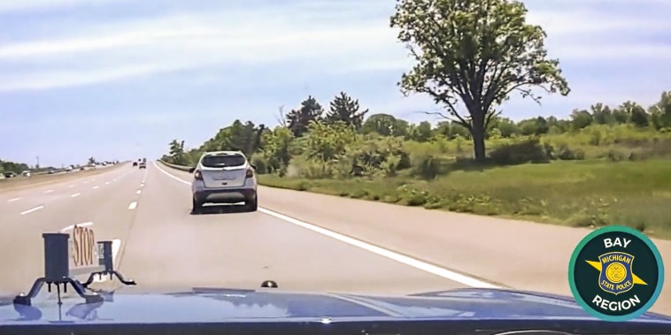 A 10-year-old boy stole a car and took it on an interstate joyride in Michigan last month in hopes of meeting up with his mother, police said.