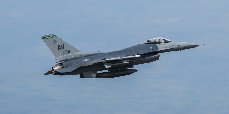 F-16 flyover