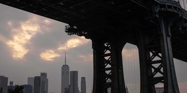 Canada Wildfire Pollution in New York