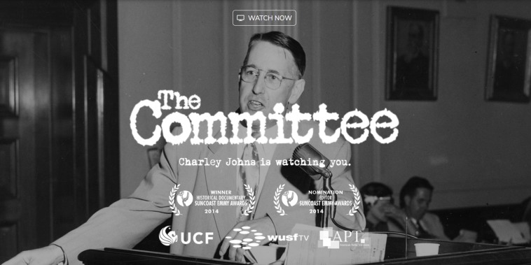 The Committee: Charley Johns is watching you