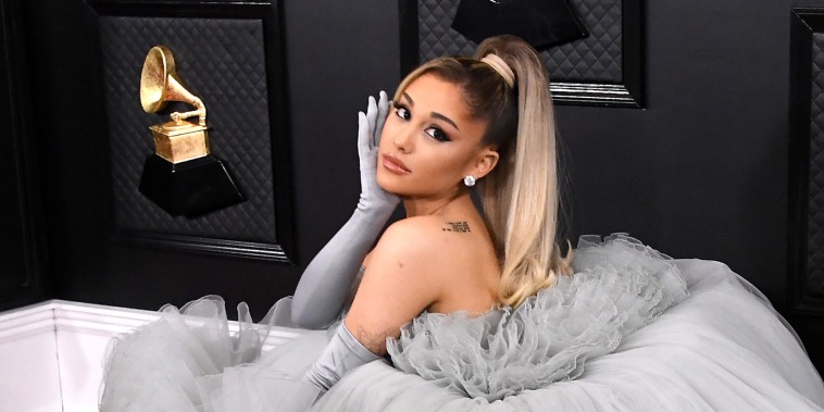 Ariana Grande attends the 62nd Annual GRAMMY Awards at Staples Center on January 26, 2020 in Los Angeles, California.