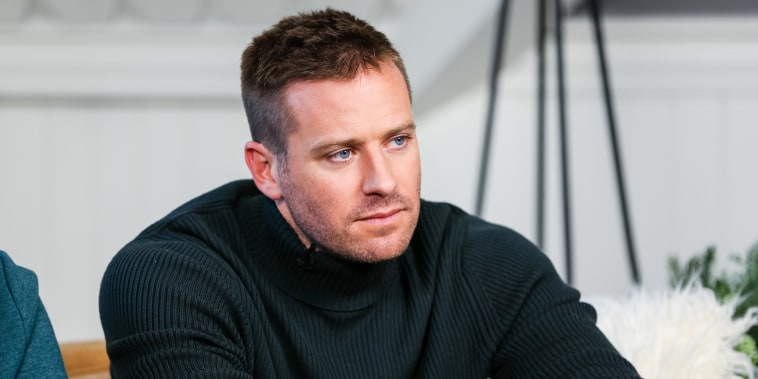 Armie Hammer in Park City, Utah, on Jan. 26, 2019.