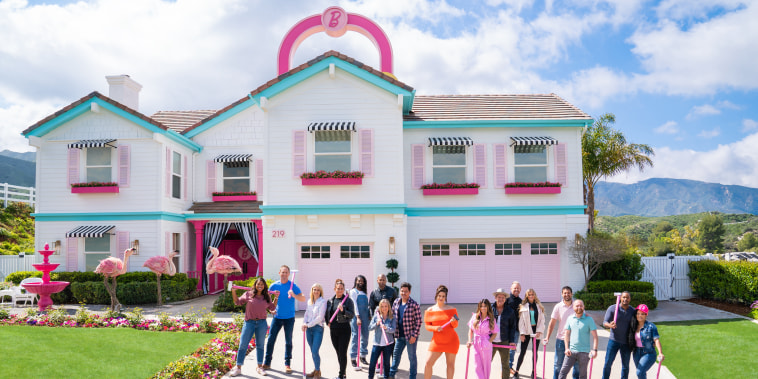HGTV stars bring Mattel's iconic Barbie Dreamhouse to life in new competition series "Barbie Dreamhouse Challenge," hosted by Ashley Graham.