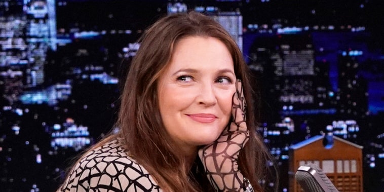 Drew Barrymore on "The Tonight Show Starring Jimmy Fallon."