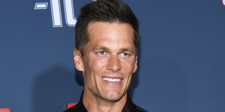 Tom Brady at th  Los Angeles Premiere Screening Of Paramount Pictures' "80 For Brady" on January 31, 2023 in Los Angeles, CA. 