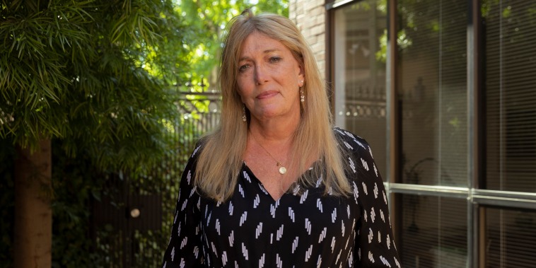 Dr. Marci Bowers outside her office in Burlingame, Calif.,