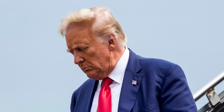 Former President Donald Trump in Arlington, Va., on Aug. 3, 2023.