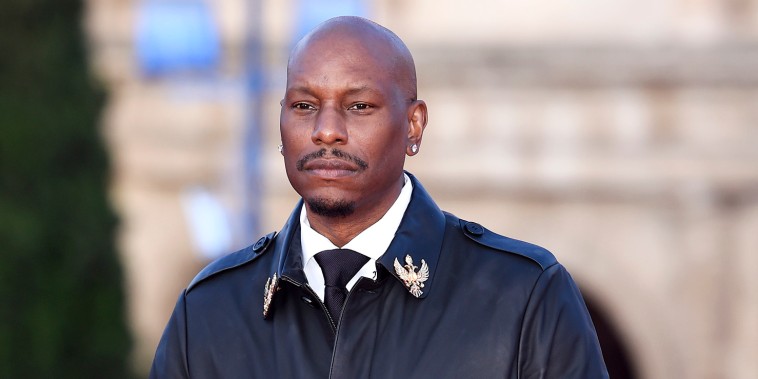 American actor and singer Tyrese Gibson on the red carpet at the world premiere of the film Fast X at the Colosseum. Rome (Italy), May 12nd, 2023.