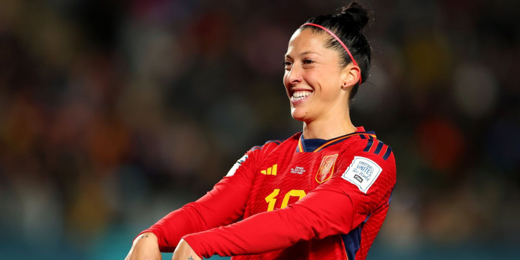 Jenni Hermoso, goleadora del conjunto español