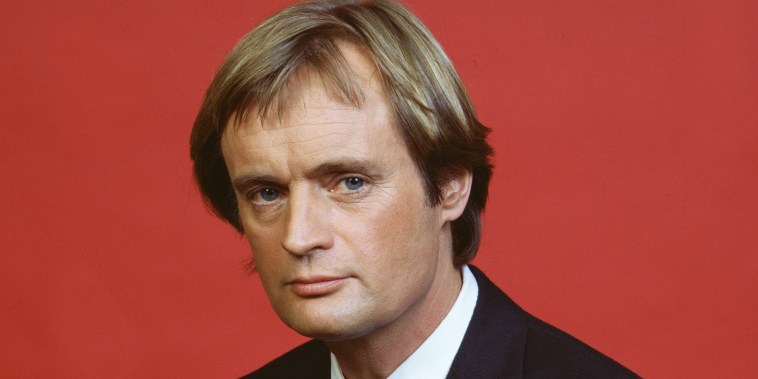 Promotional portrait of Scottish television actor David McCallum, as Ilya Kuryakin, in the made-for-tv movie 'The Return of the Man from U.N.C.L.E.: The Fifteen Years Later Affair,' 1983. (Photo by CBS Photo Archive/Getty Images)