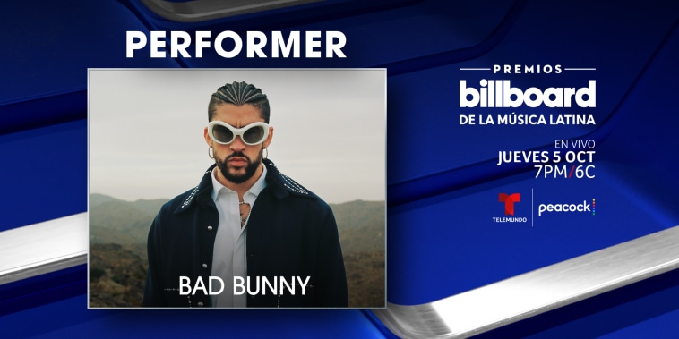 Bad Bunny cantará en los Premios Billboard 2023.