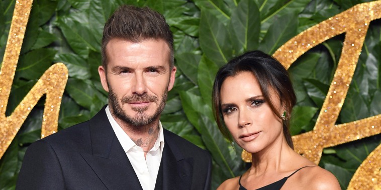 David Beckham and Victoria Beckham 