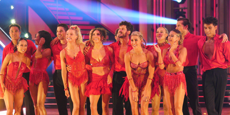 "DWTS" pros on Latin Night, episode two of Season 32, which aired on Oct. 3.