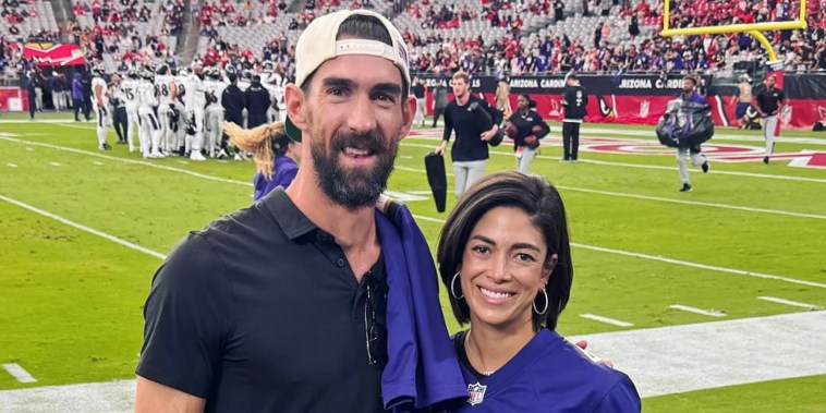 Michael Phelps and wife Nicole Phelps