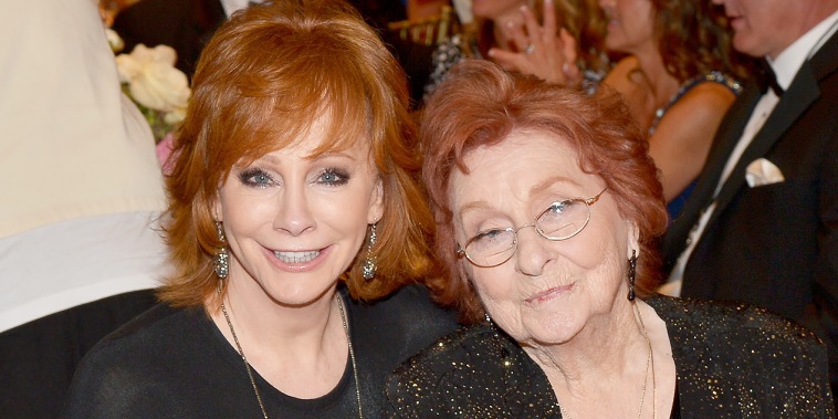 Reba McEntire and mother Jacqueline Smith