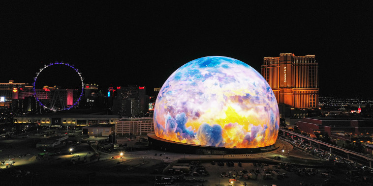 Sphere at the Venetian Resort in Las Vegas, NV.