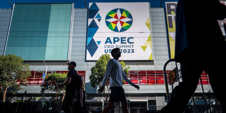 Image: APEC Economic Leaders Hold Meetings In San Francisco
