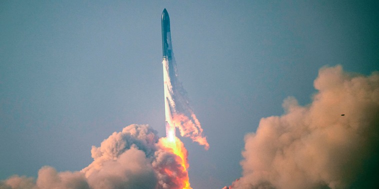 SpaceX's Starship spacecraft and Super Heavy rocket