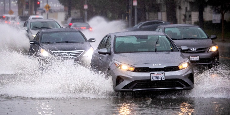 Storm in Southern California