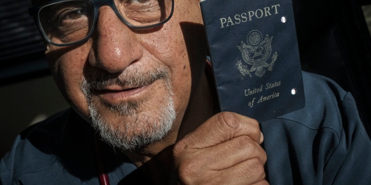 Dr. Sia Sobhani has been told that he is no longer considered a US citizen because he was mistakenly granted citizenship when he was born, and now must reapply, in his office  on November 22 in Vienna, VA.
