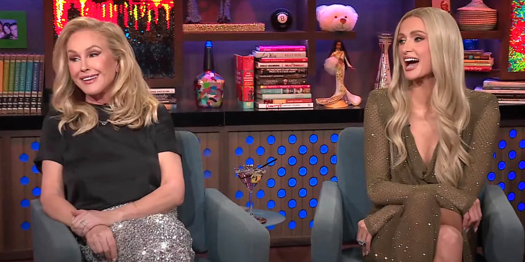 Cathy and Paris Hilton