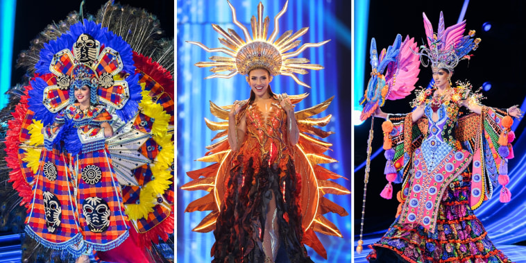 Competencia preliminar de traje típico en Miss Universo 72ª edición.