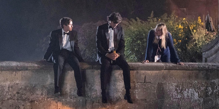 Barry Keoghan and Jacob Elordi in "Saltburn."