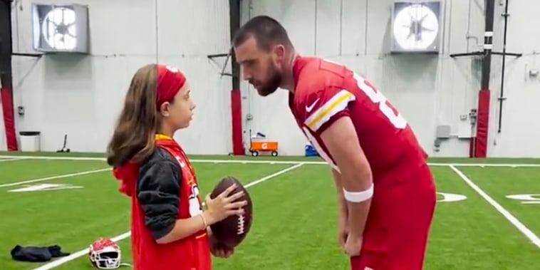 Travis Kelce for Make-A-wish