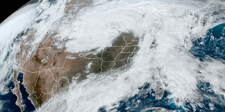 Weather over the continental U.S. on Dec. 27, 2023. 